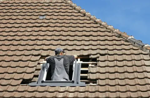 Pose de velux - Biard